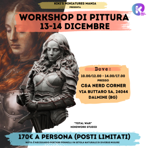 SOLD OUT - Partecipazione al corso 13/14 Dicembre 2025